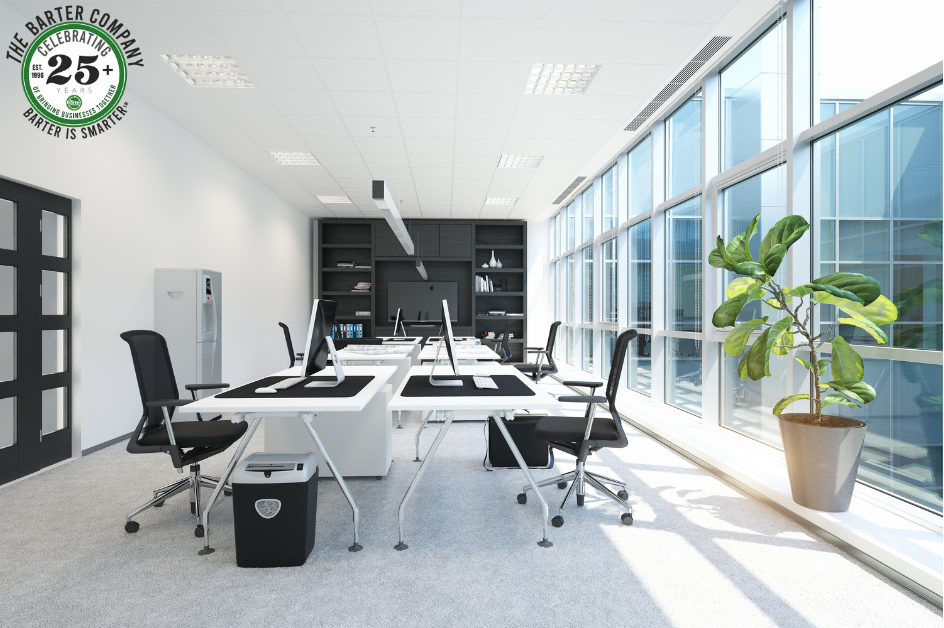 Office furniture and equipment barter in Southeast US
